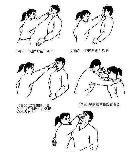 適合女生的防衛技巧