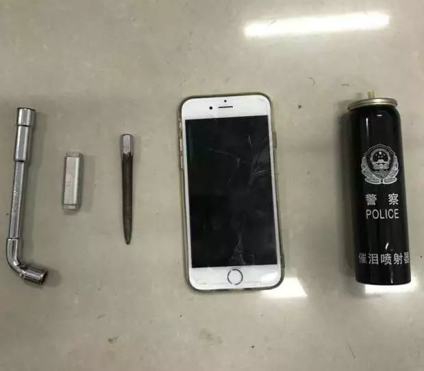 民警抓捕盜車團伙時反被噴催淚劑